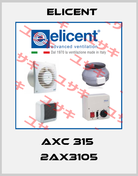 AXC 315  2AX3105 Elicent