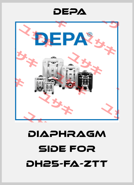 diaphragm side for DH25-FA-ZTT Depa
