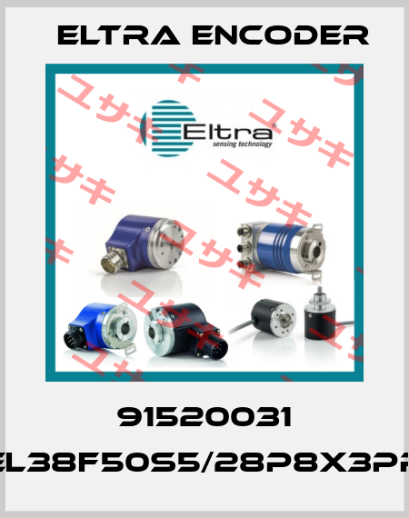 91520031 EL38F50S5/28P8X3PR Eltra Encoder