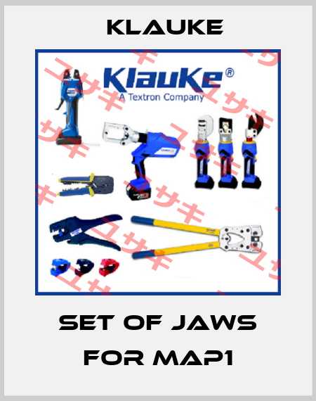 set of jaws for MAP1 Klauke