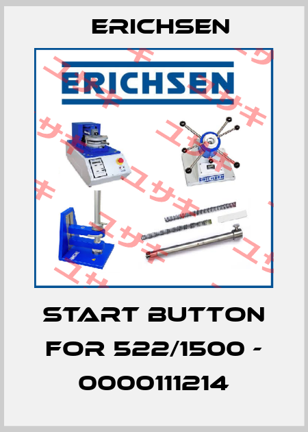 Start button for 522/1500 - 0000111214 Erichsen