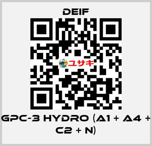 GPC-3 Hydro (A1 + A4 + C2 + N) Deif