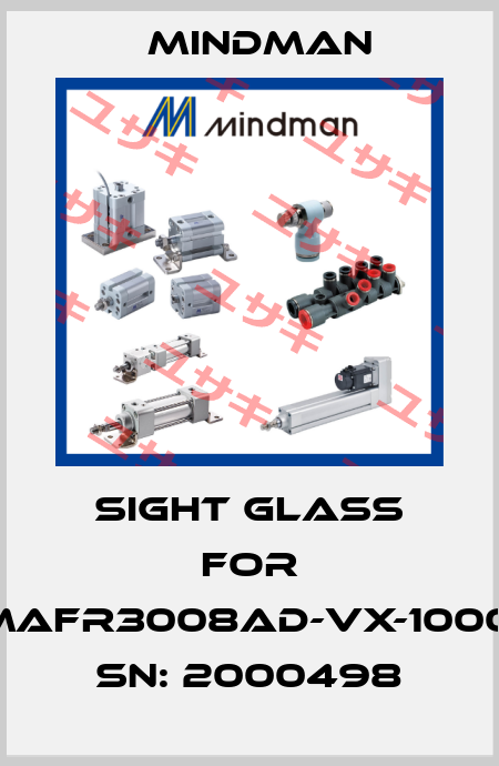 sight glass for MAFR3008AD-VX-1000; SN: 2000498 Mindman