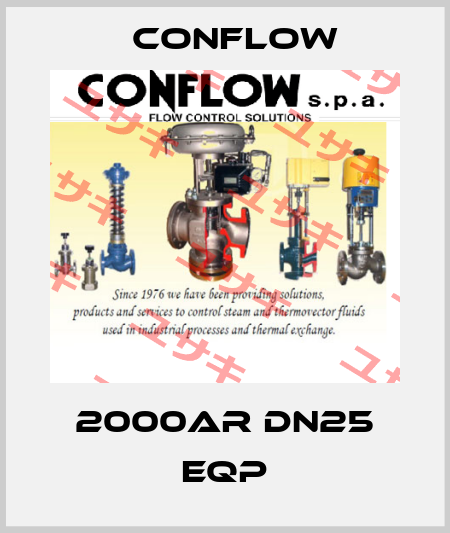 2000AR DN25 EQP CONFLOW