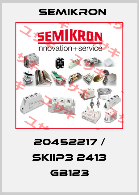 20452217 / SKIIP3 2413 GB123 Semikron