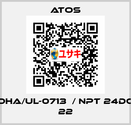 DHA/UL-0713  / NPT 24DC 22 Atos