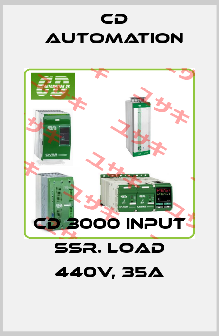 CD 3000 Input SSR. Load 440V, 35A CD AUTOMATION