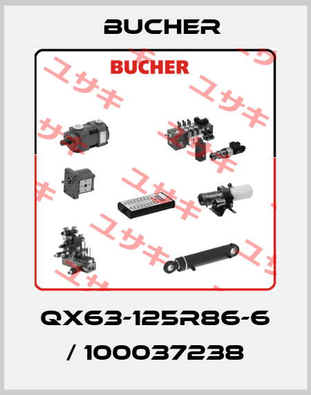 QX63-125R86-6 / 100037238 Bucher