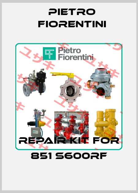 repair kit for 851 S600RF Pietro Fiorentini