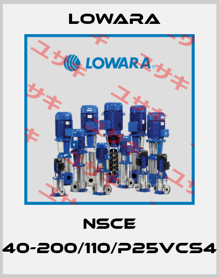 NSCE 40-200/110/P25VCS4 Lowara