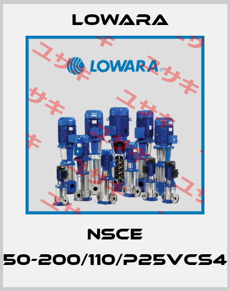 NSCE 50-200/110/P25VCS4 Lowara