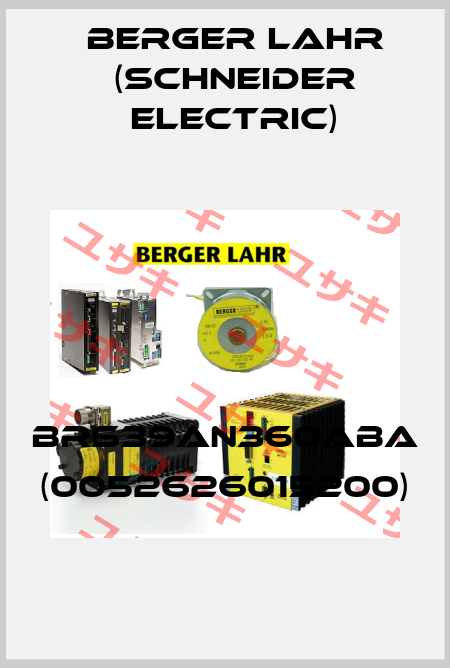 BRS39AN360ABA (0052626015200) Berger Lahr (Schneider Electric)