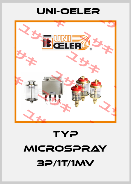 Typ Microspray 3P/1T/1MV Uni-Oeler