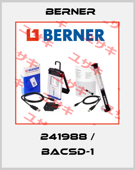 241988 / BACSD-1 Berner