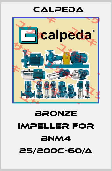bronze impeller for BNM4 25/200C-60/A Calpeda