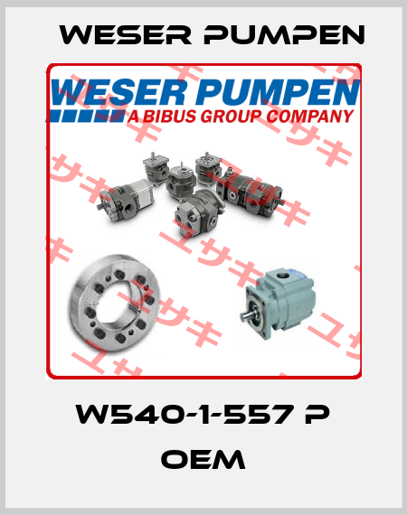 W540-1-557 P OEM Weser Pumpen