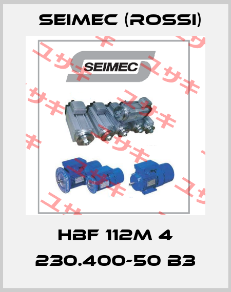 HBF 112M 4 230.400-50 B3 Seimec (Rossi)