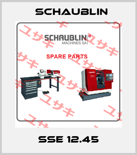 SSE 12.45 Schaublin