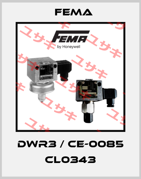 DWR3 / CE-0085 CL0343 FEMA