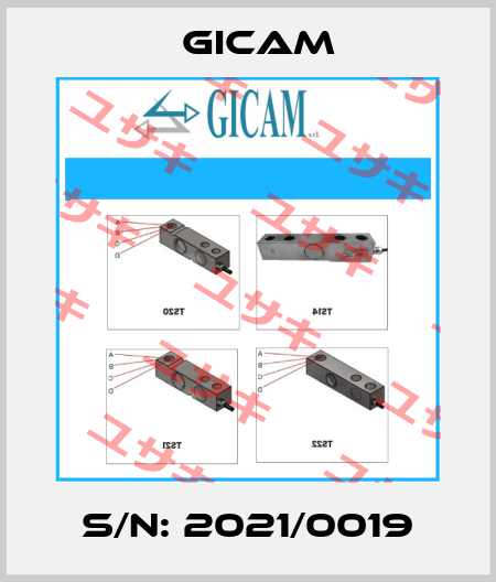 S/N: 2021/0019 Gicam