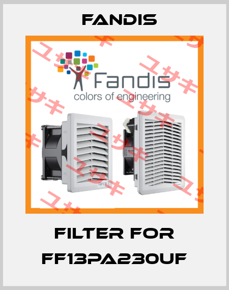 filter for FF13PA230UF Fandis