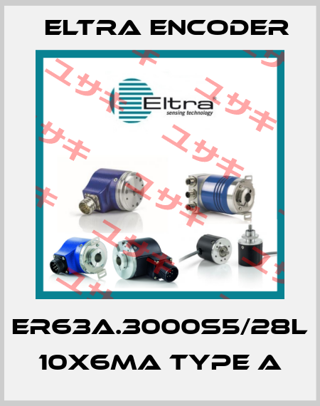 ER63A.3000S5/28L 10X6MA Type A Eltra Encoder