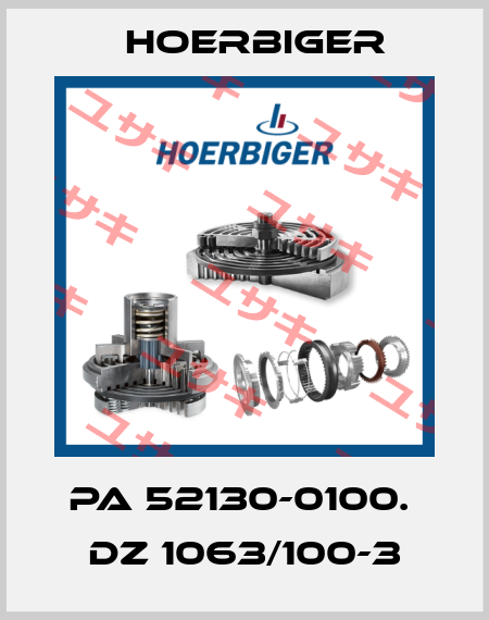 PA 52130-0100.  DZ 1063/100-3 Hoerbiger