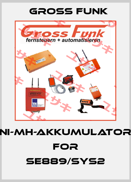 Ni-MH-Akkumulator for SE889/SYS2 Gross Funk