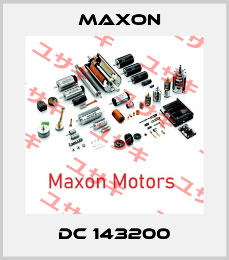 Dc 143200 Maxon