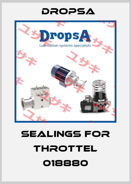SEALINGS FOR THROTTEL 018880 Dropsa