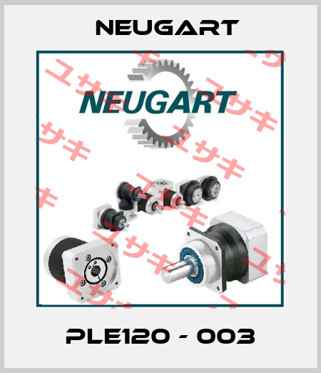 PLE120 - 003 Neugart