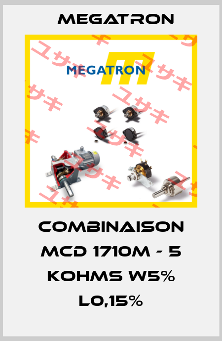 COMBINAISON MCD 1710M - 5 KOHMS W5% L0,15% Megatron