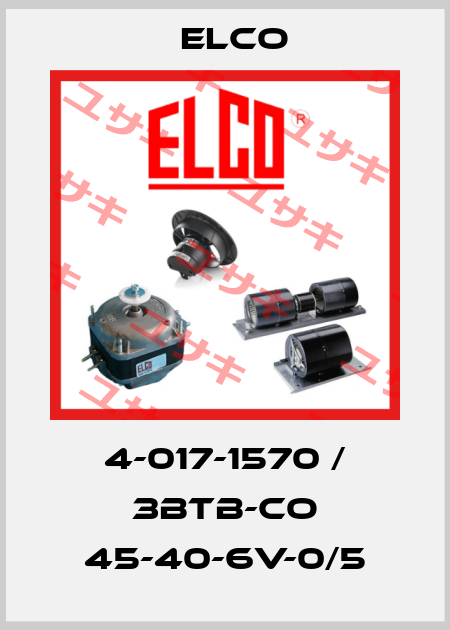 4-017-1570 / 3BTB-CO 45-40-6V-0/5 Elco