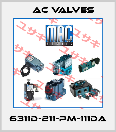 6311D-211-PM-111DA МAC Valves