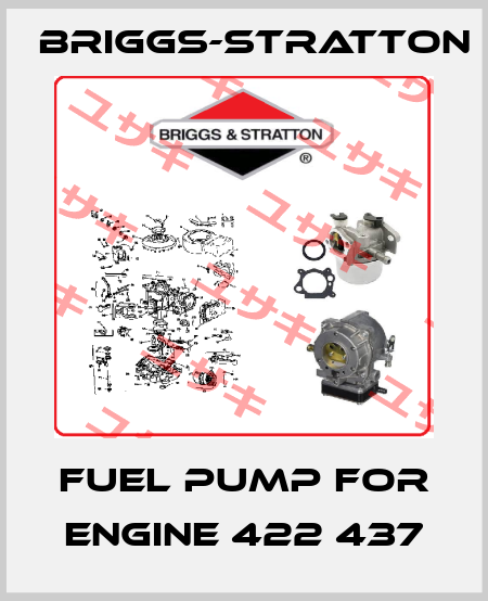 fuel pump for engine 422 437 Briggs-Stratton