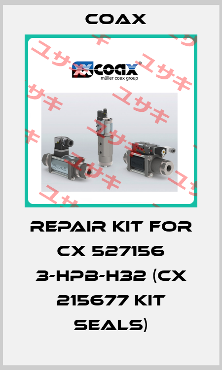 REPAIR KIT FOR CX 527156 3-HPB-H32 (CX 215677 KIT SEALS) Coax