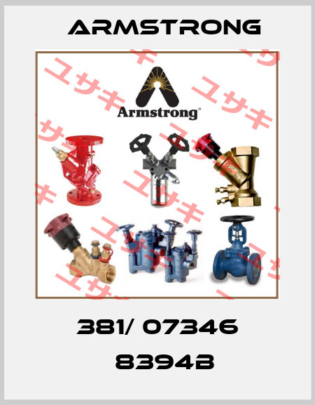 381/ 07346 　8394B Armstrong