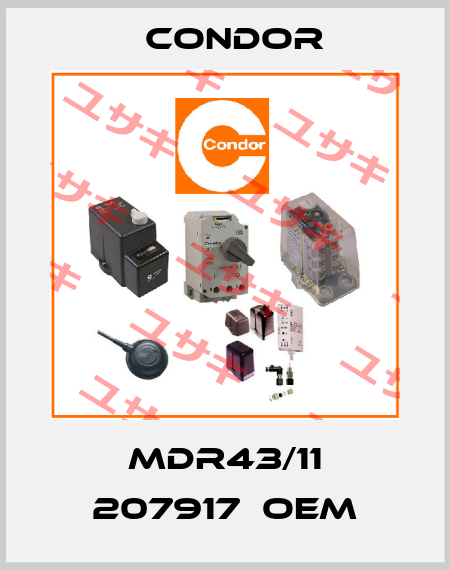 MDR43/11 207917  OEM Condor