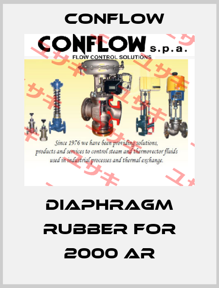 diaphragm rubber for 2000 ar CONFLOW