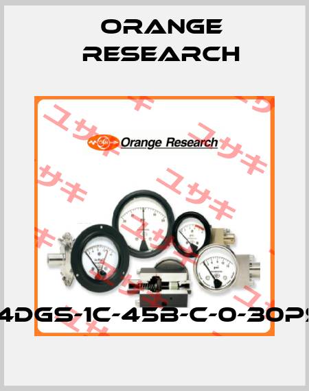 1514DGS-1C-45B-C-0-30PSID Orange Research
