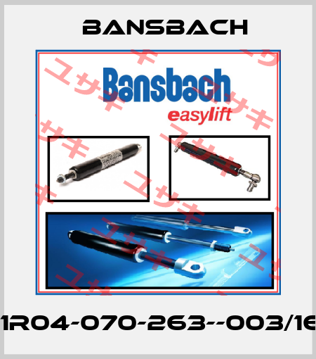 B9A1R04-070-263--003/1600N Bansbach