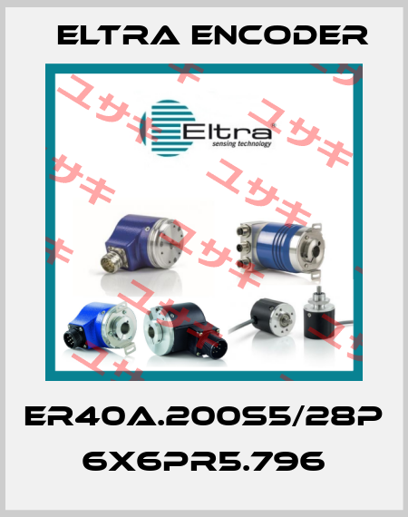 ER40A.200S5/28P 6X6PR5.796 Eltra Encoder
