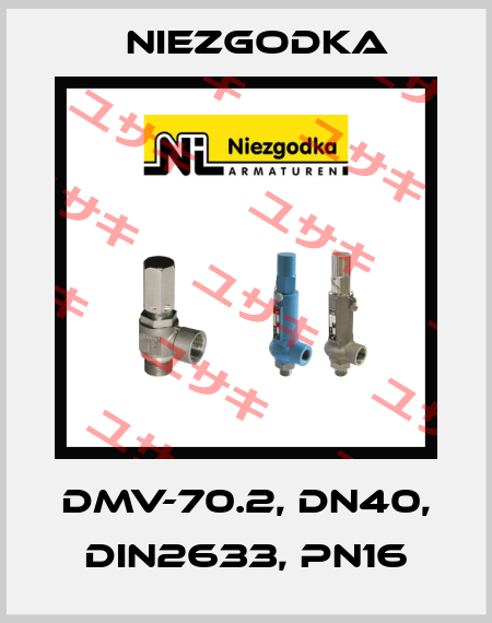 DMV-70.2, DN40, DIN2633, PN16 Niezgodka