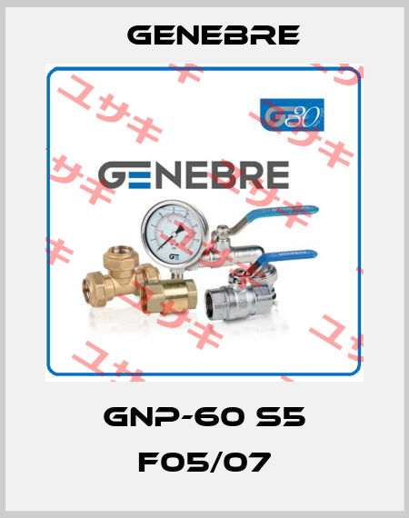 GNP-60 S5 F05/07 Genebre