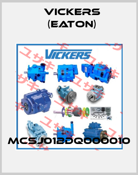 MCSJ012DQ000010 Vickers (Eaton)