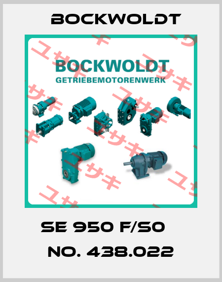 SE 950 F/S0    No. 438.022 Bockwoldt