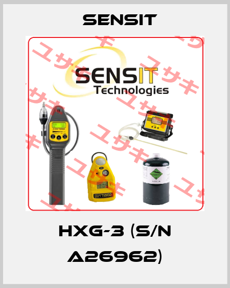 HXG-3 (s/n A26962) Sensit