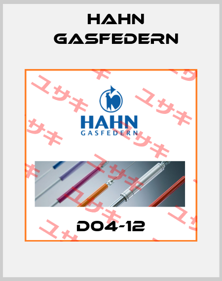 D04-12 Hahn Gasfedern