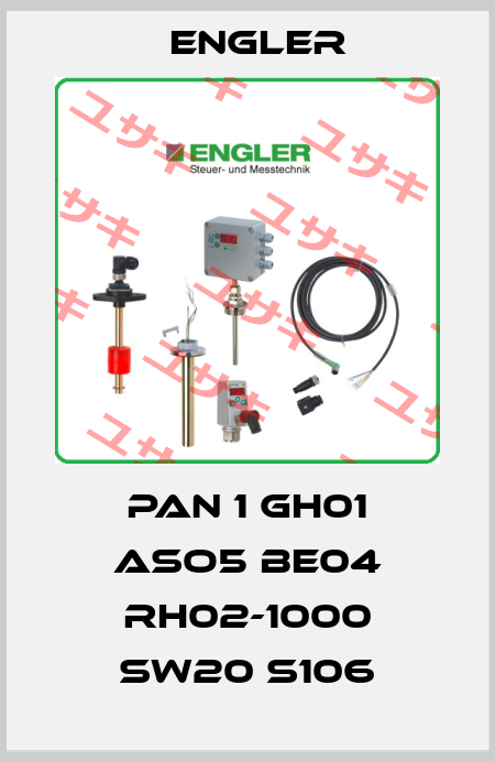 PAN 1 GH01 ASO5 BE04 RH02-1000 SW20 S106 Engler
