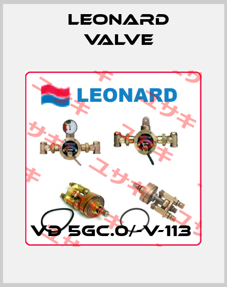 VD 5GC.0/-V-113  LEONARD VALVE